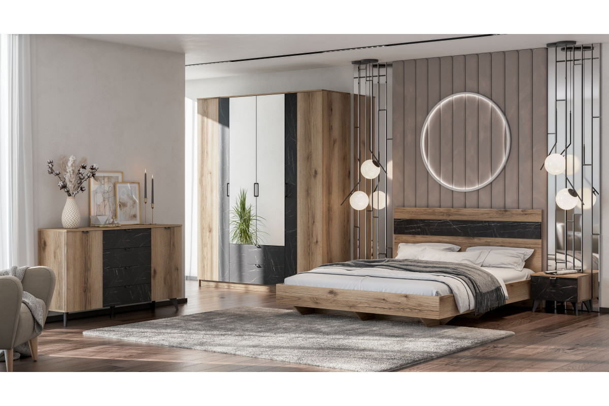Модульная спальня Омега, Астрид-мебель (5)