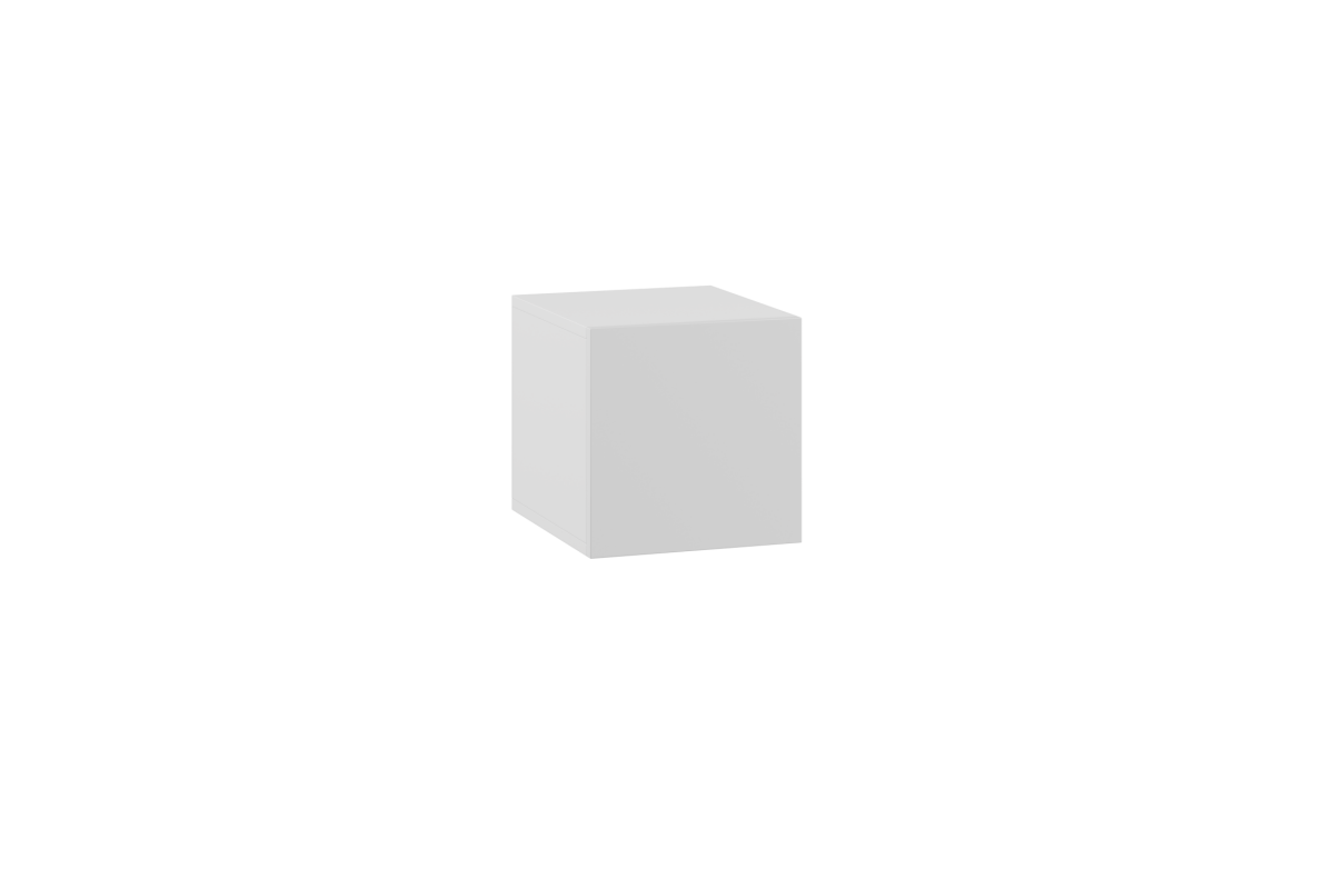 Шкаф С5 Соло (белый/белый глянец)