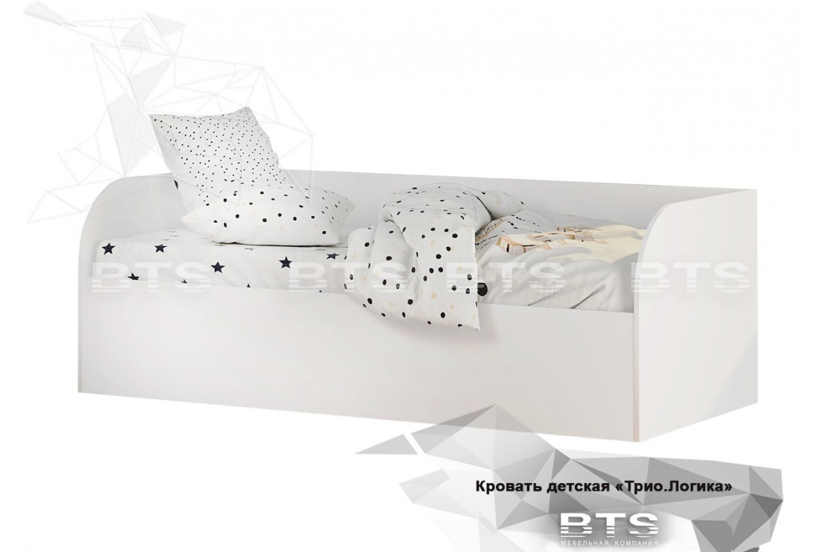 Трио Кровать детская (с подъёмным механизмом) КРП-01