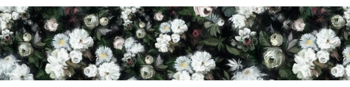 Стеновая панель Фламандские цветы 2800*610*6