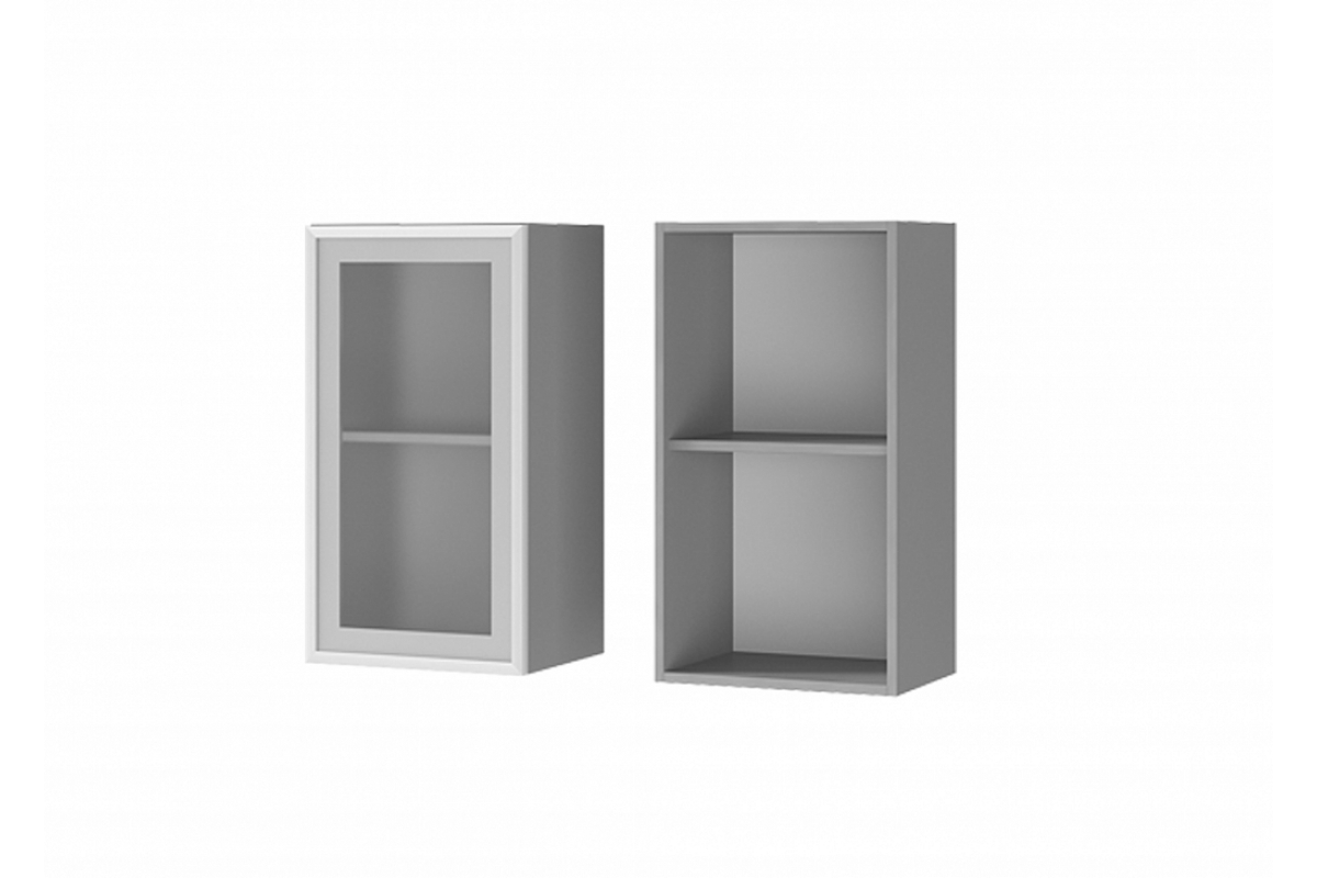 4в2 - Шкаф настенный 1-дверный со стеклом (400*720*310)
