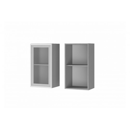 4в2 - Шкаф настенный 1-дверный со стеклом (400*720*310)