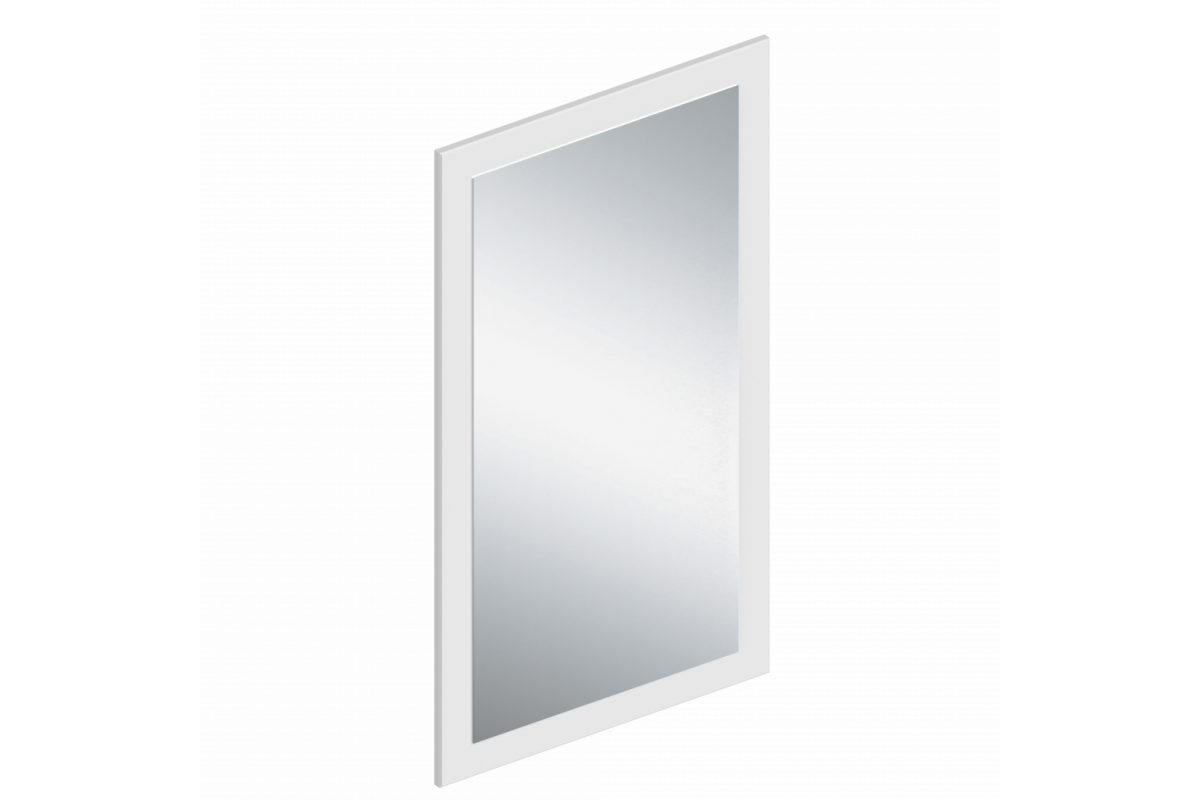 Зеркало МДФ «Сандра» 1100х600 (белый лофт)