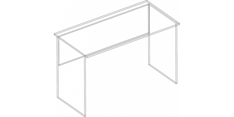 Стол письменный «Симпл» 1300х600х760 (винтерберг)