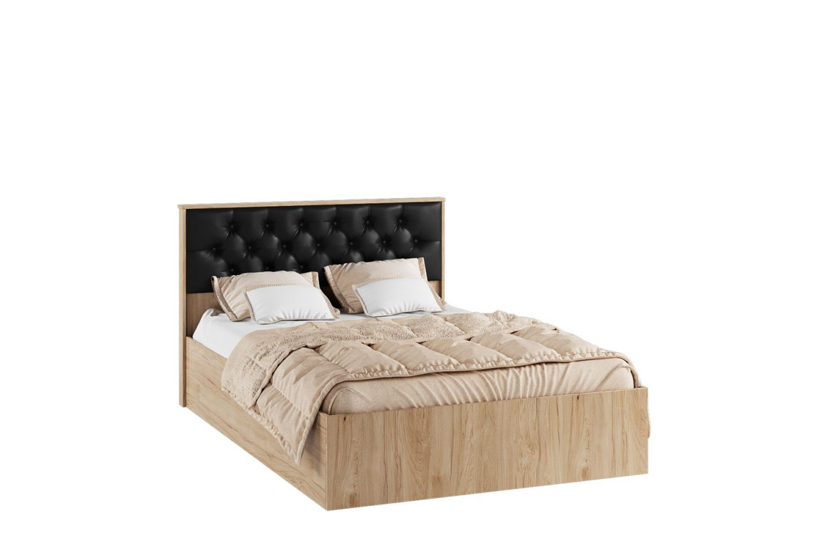 Спальня Модена корпус кровати МКР-1 (1,4м) - гикори рокфорд