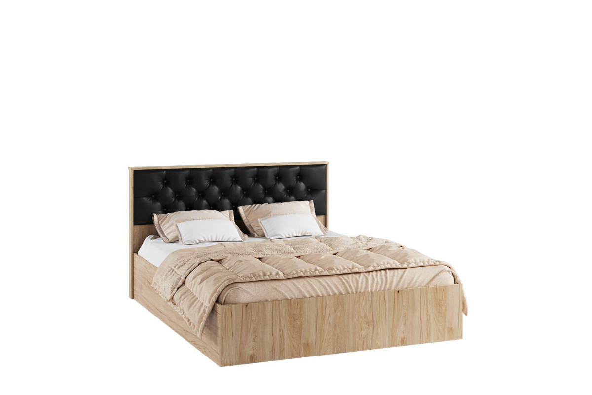 Спальня Модена корпус кровати МКР-1 (1,6м) - гикори рокфорд
