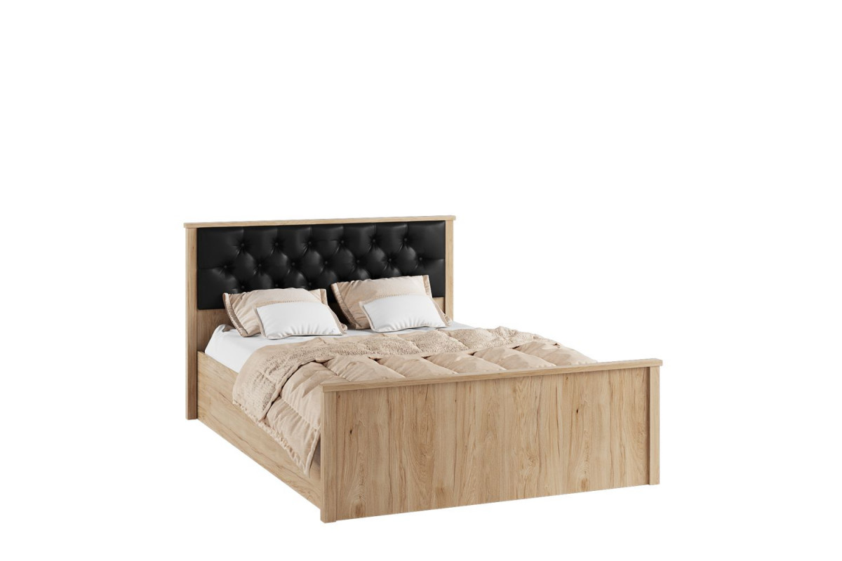 Спальня Модена корпус кровати МКР-2 (1,4м) - гикори рокфорд