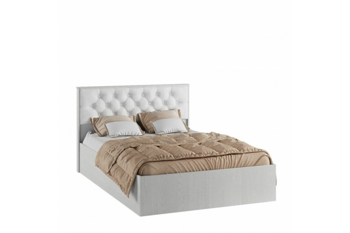 Спальня Модена корпус кровати МКР-1 (1,4м) - ясень анкор светлый