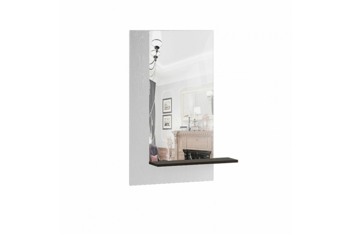 Спальня Модена зеркало МЗ-20 - ясень анкор светлый/венге